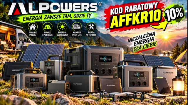 Allpowers stacje ładowania zawsze pod ręką