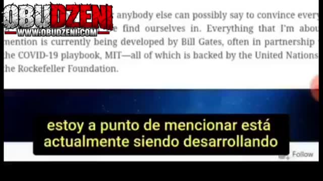 Bill Gates preparat mRNA zabawa w Boga jesteś eksperymentem