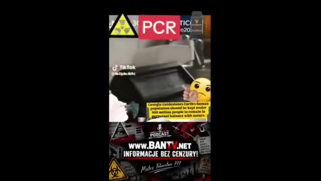 Czy testy PCR były radioaktywne dziś mówiłem nie pijcie wody którą wam będą dawać