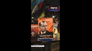 Bandera jest bożkiem Ukrainy pokazali swoją twarz