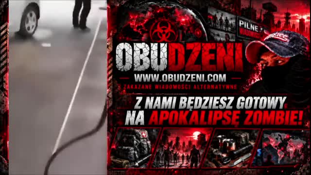 Kobieta wpada w szał niszczy stację benzynową