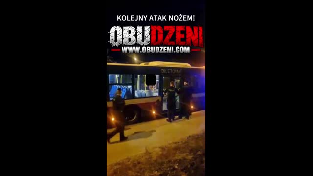 41 latek rzucił się nożem na czterech 16 latków