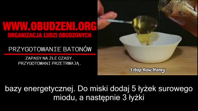 Zapasy na złe czasy przygotowani przetrwają, batony energetyczne na 365 dni