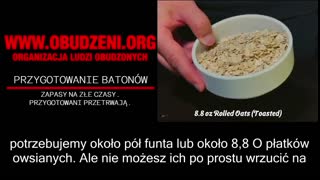 Zapasy na złe czasy przygotowani przetrwają, batony energetyczne na 365 dni